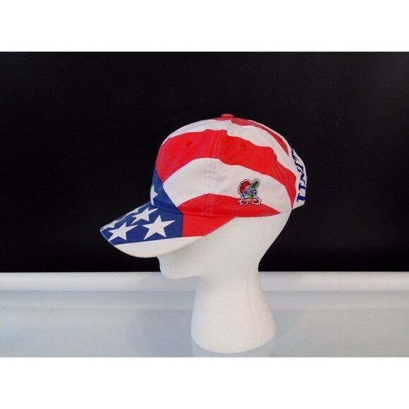 Patriotic USA Flag Baseball Hat Snapback Cap Undervisor US Map Global Caps - Picture 2 of 12